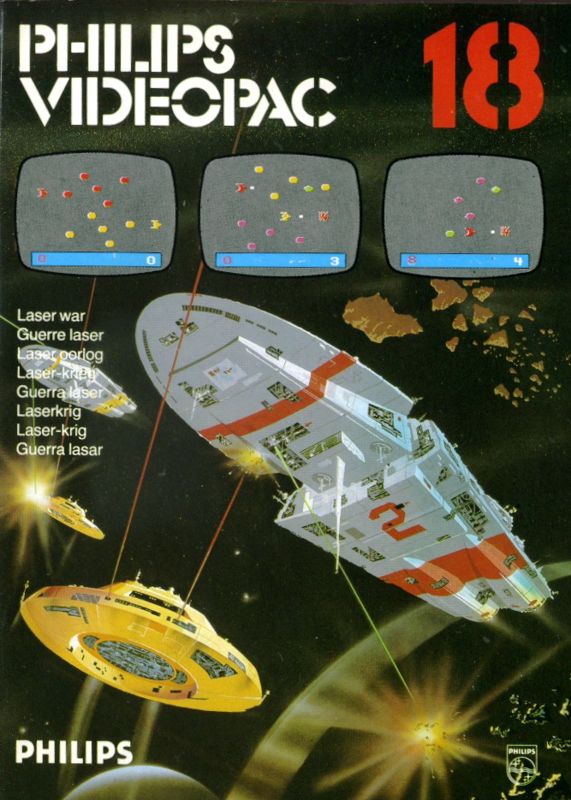 Invaders from Hyperspace box art for Odyssey 2